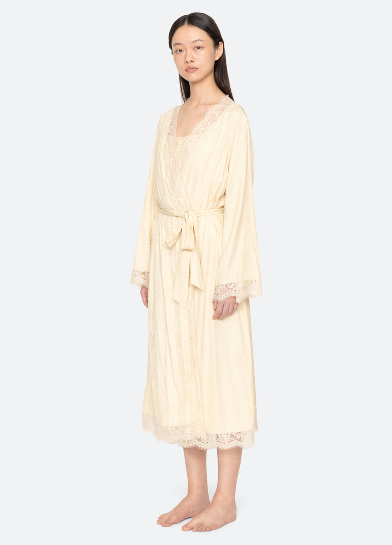 yellow-lila robe-three quarter view - 13