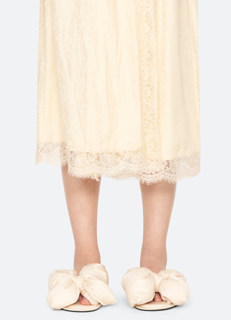 cream-bettie slippers-front view - 10