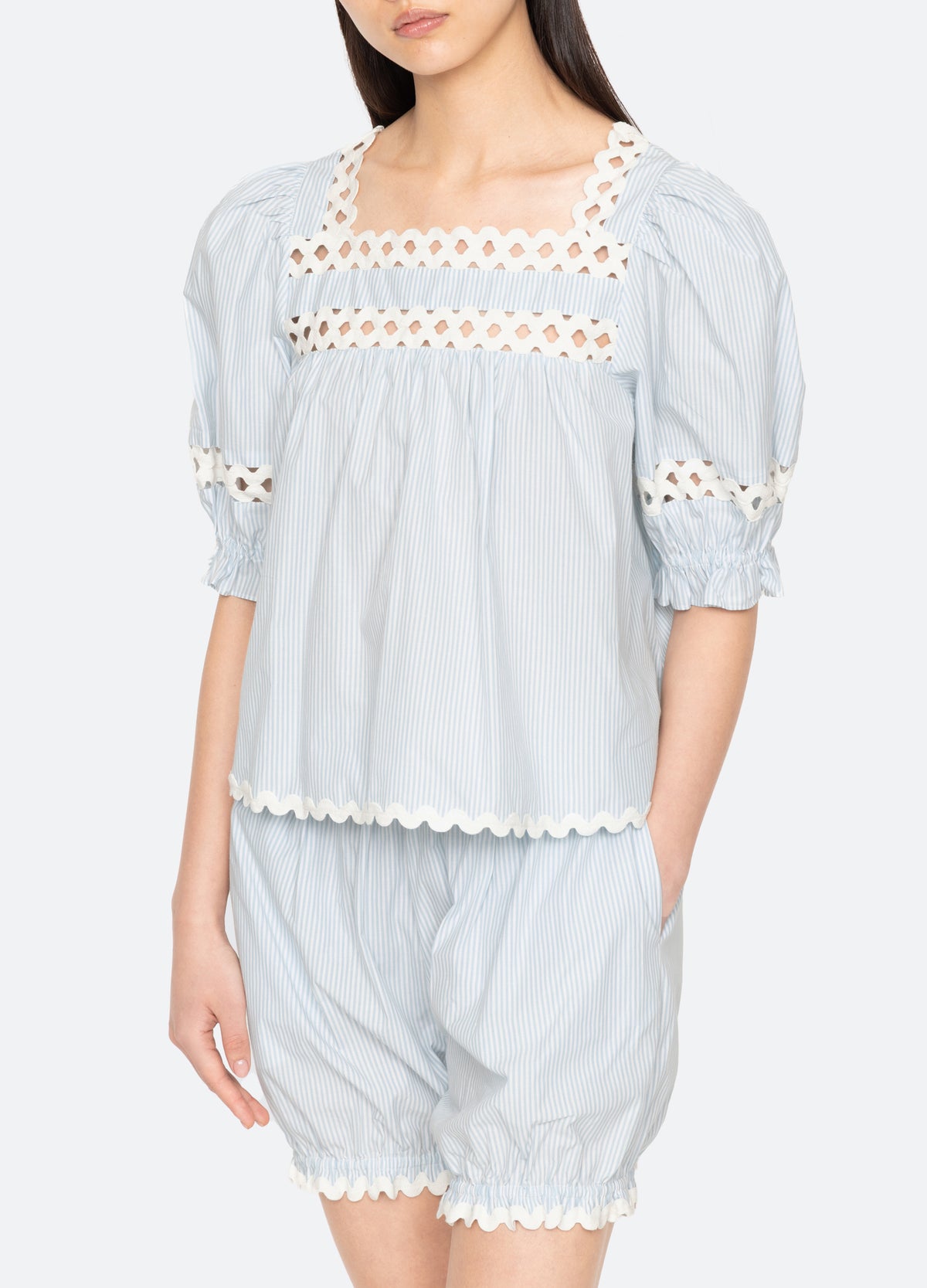 blue-sascha pj set-detail view - 7