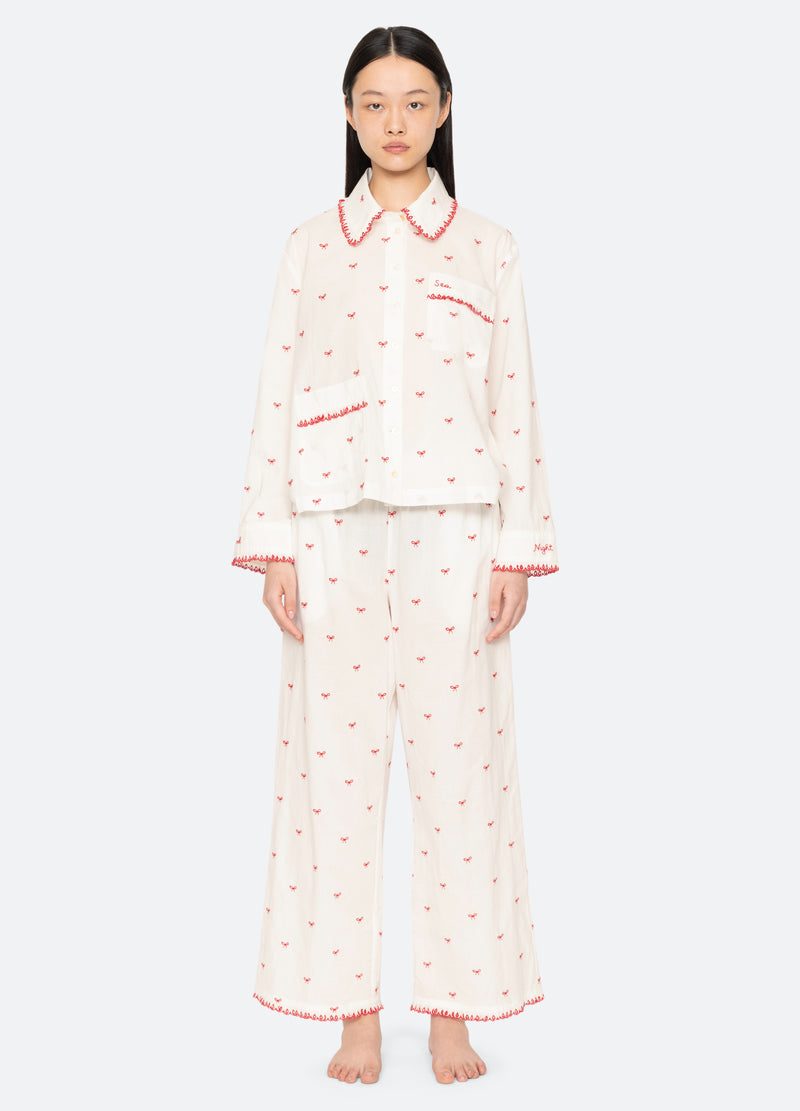 cream-esmee PJ set-front view 2 - 7