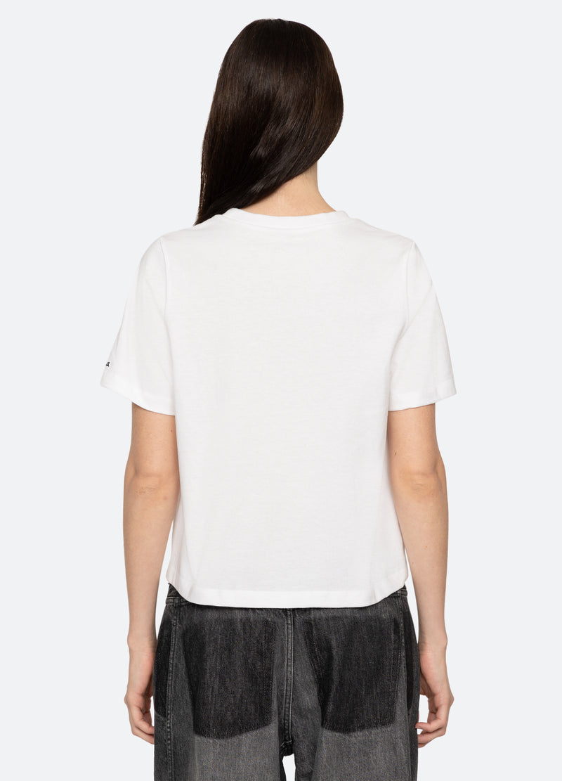 white-champagne t-shirt-back view - 3