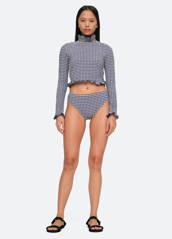 Gingham Bikini Bottom