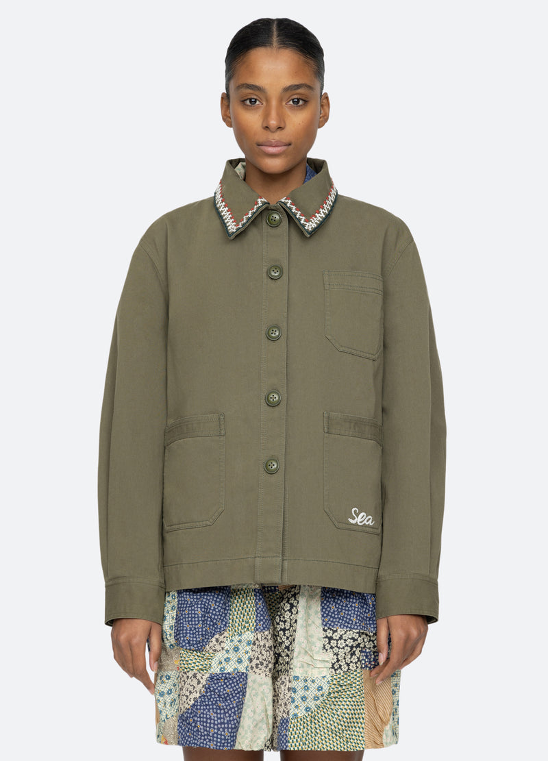 army-louie jacket-front view 2 - 3