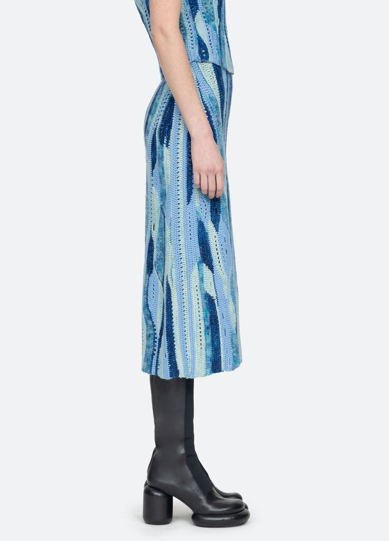 blue-otto skirt-side view - 5