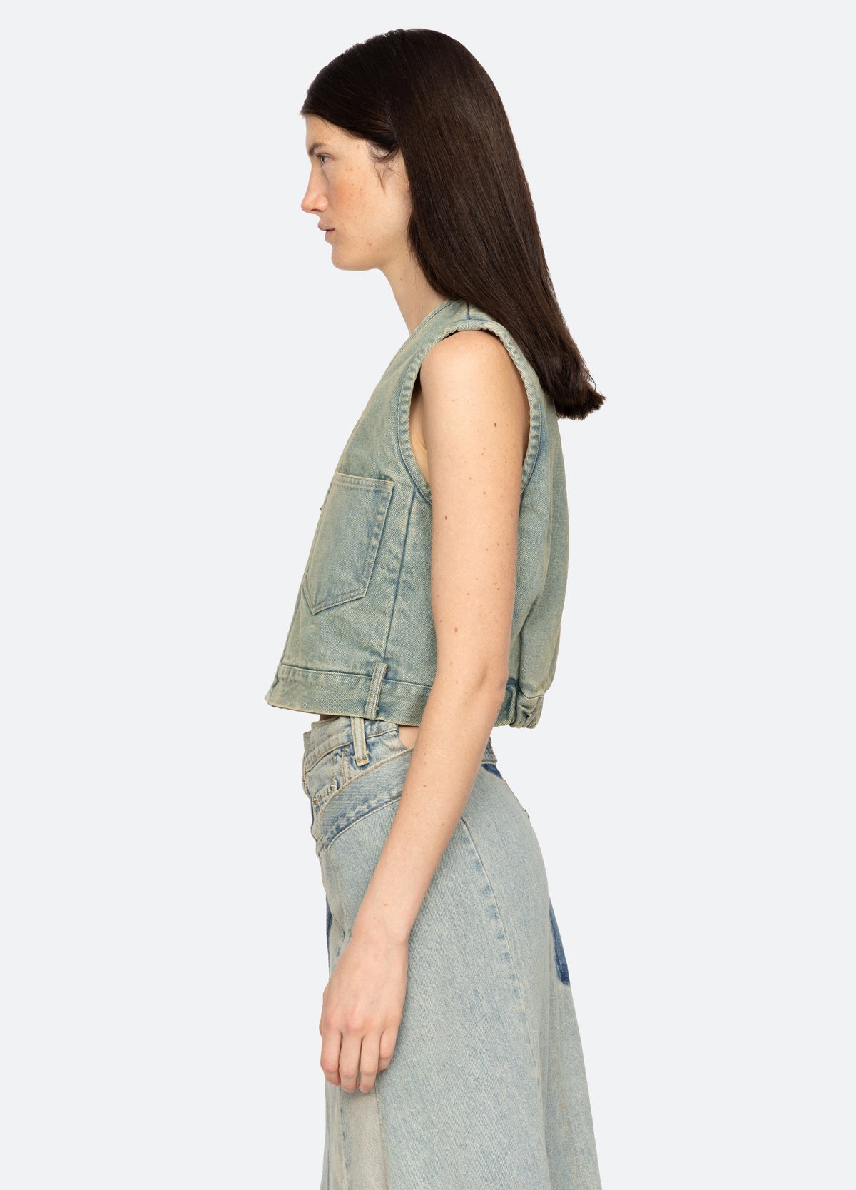 blue-alba vest-side view - 4