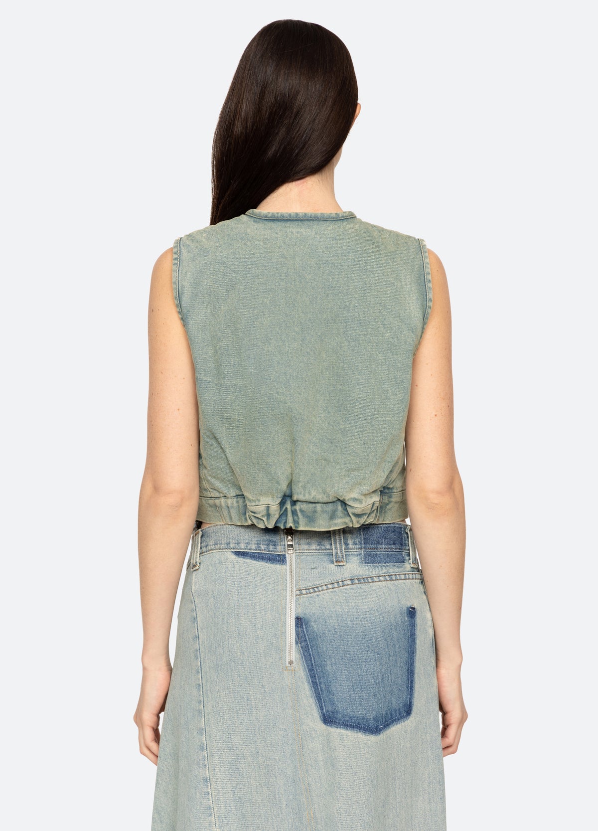 blue-alba vest-back view - 3