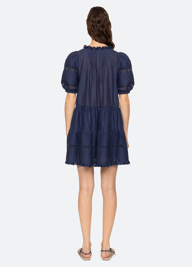 navy-antonina tunic-back view - 8