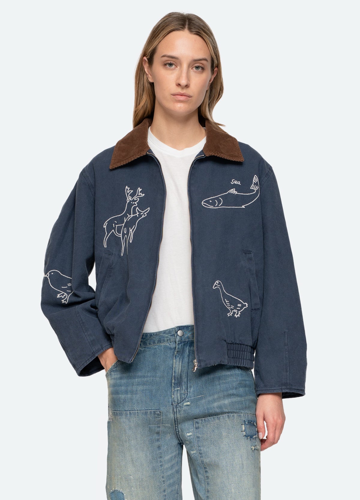 Demi Jacket – Sea, New York