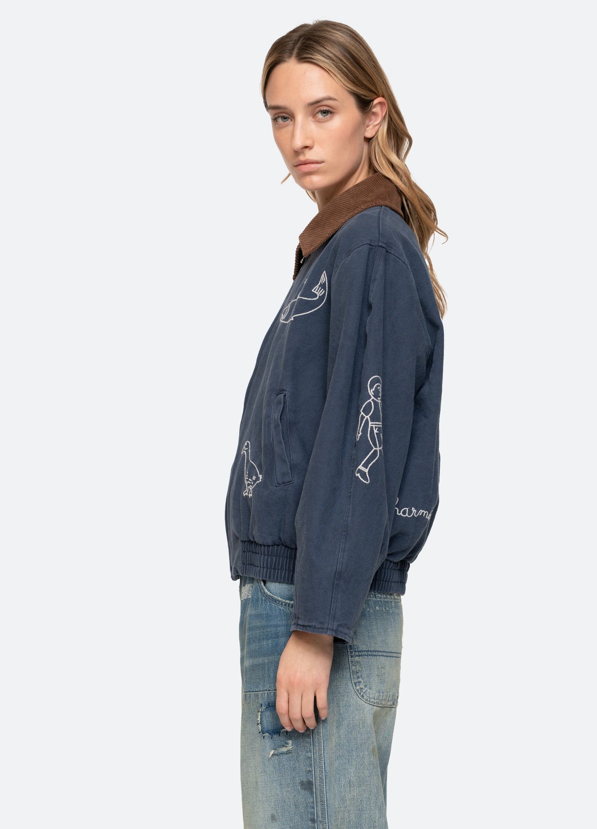 blue-harmony jacket-side view 2 - 5