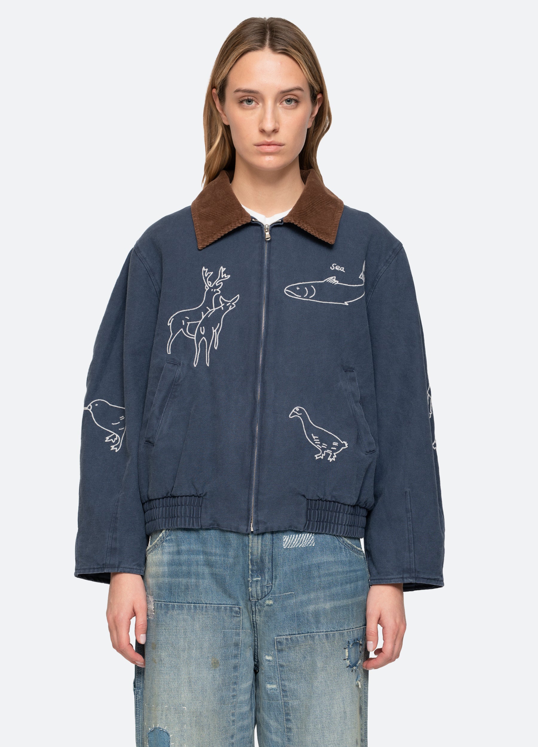 Demi Jacket – Sea, New York