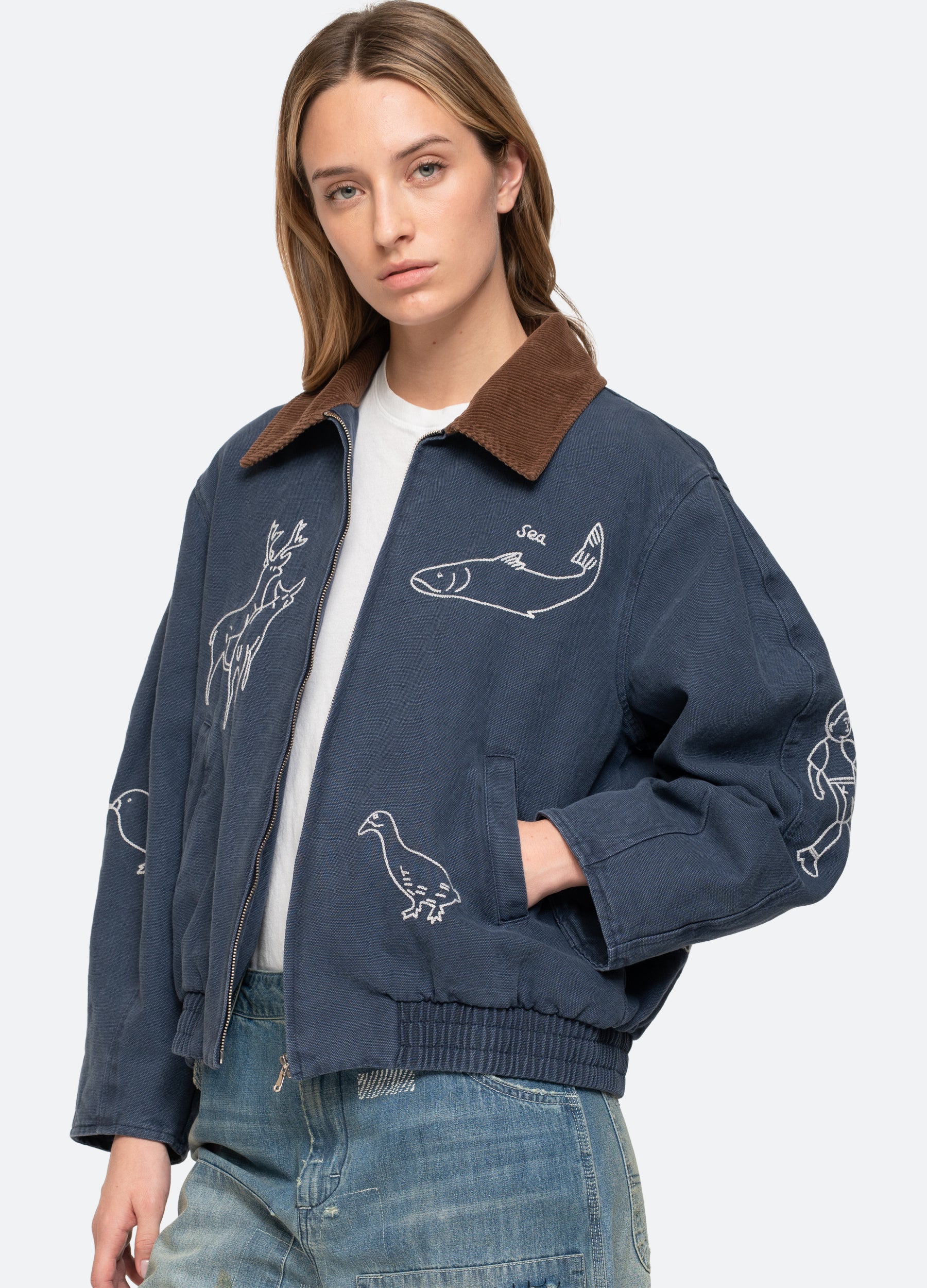 Demi Jacket – Sea, New York