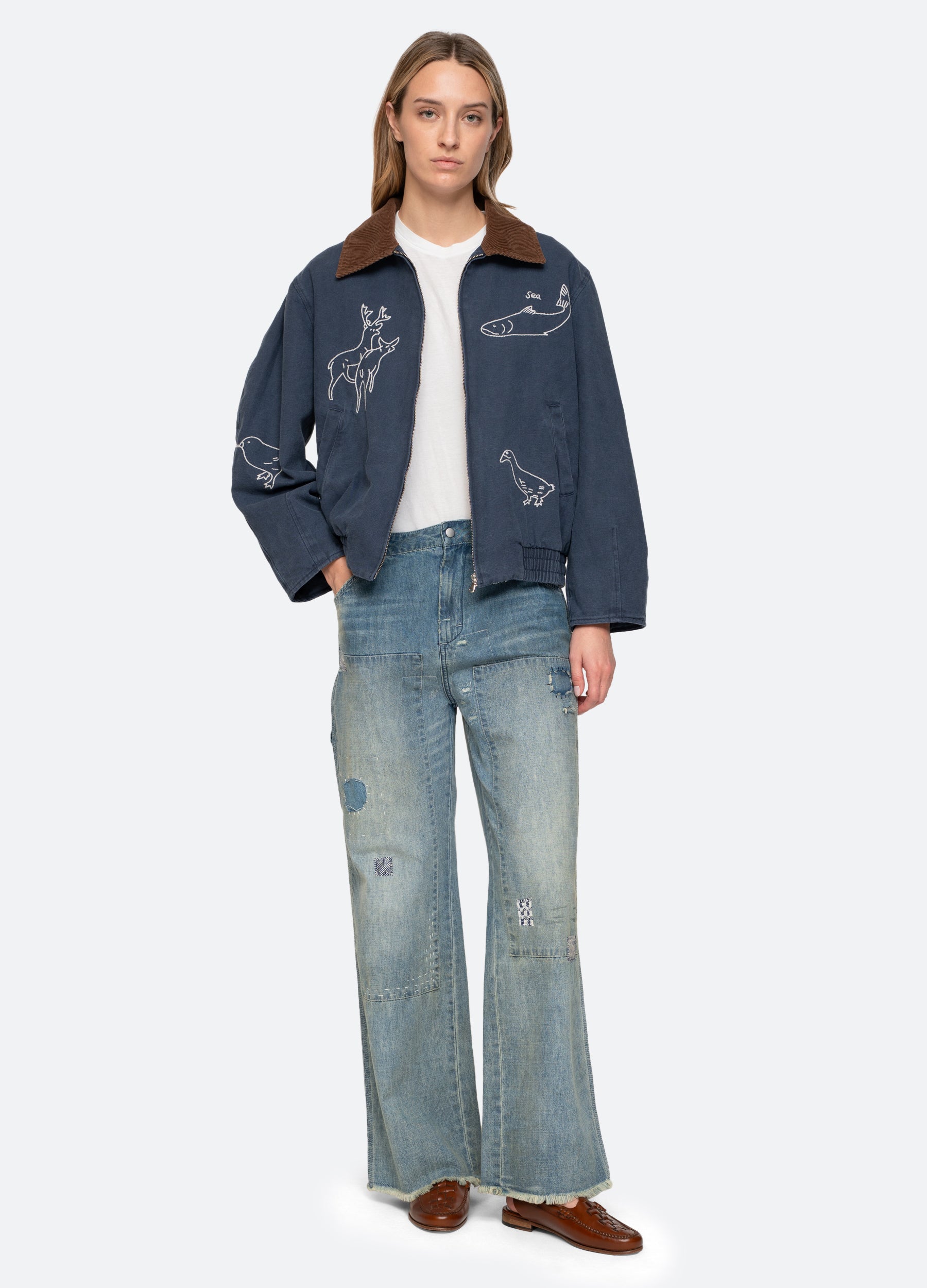 Demi Jacket – Sea, New York
