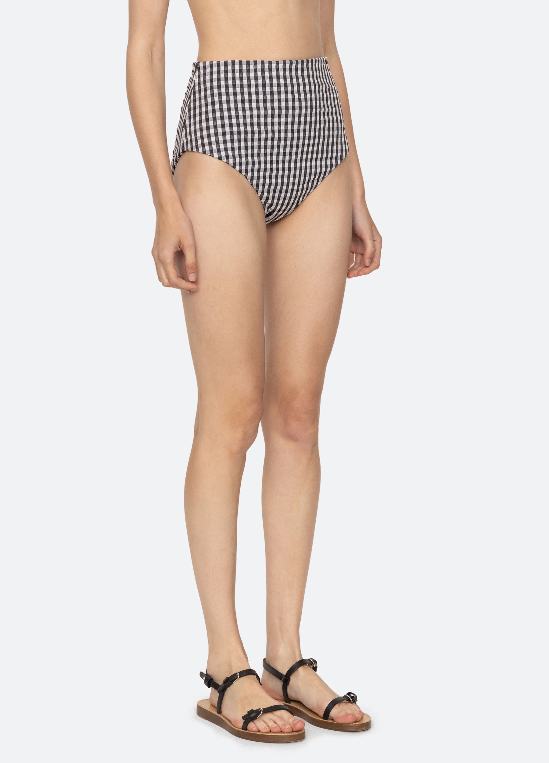 Gingham bikini bottoms deals