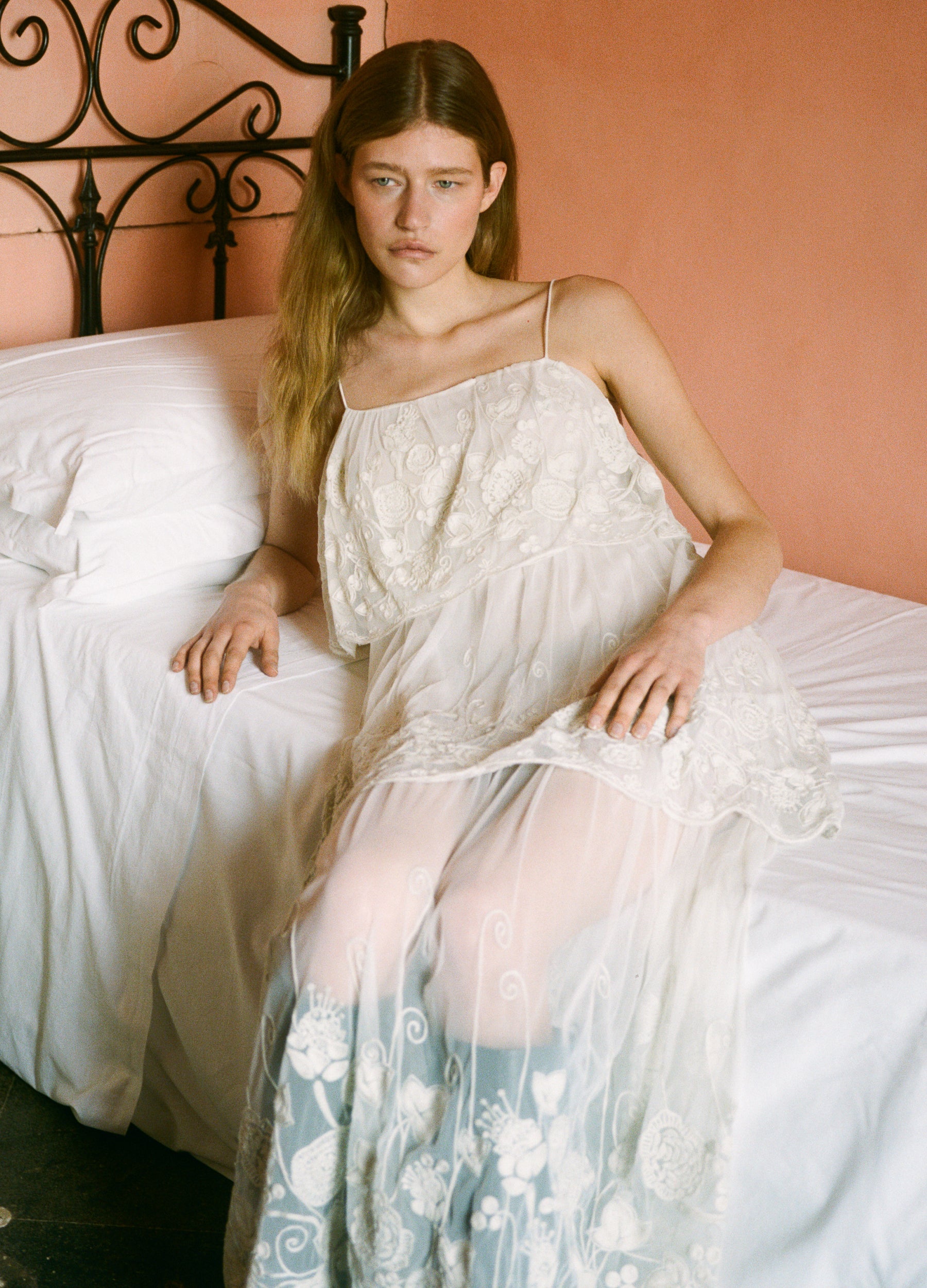 Ameri（アメリ）の「WAVE SWITCH SHEER DRESS（ドレス）」 - WEAR