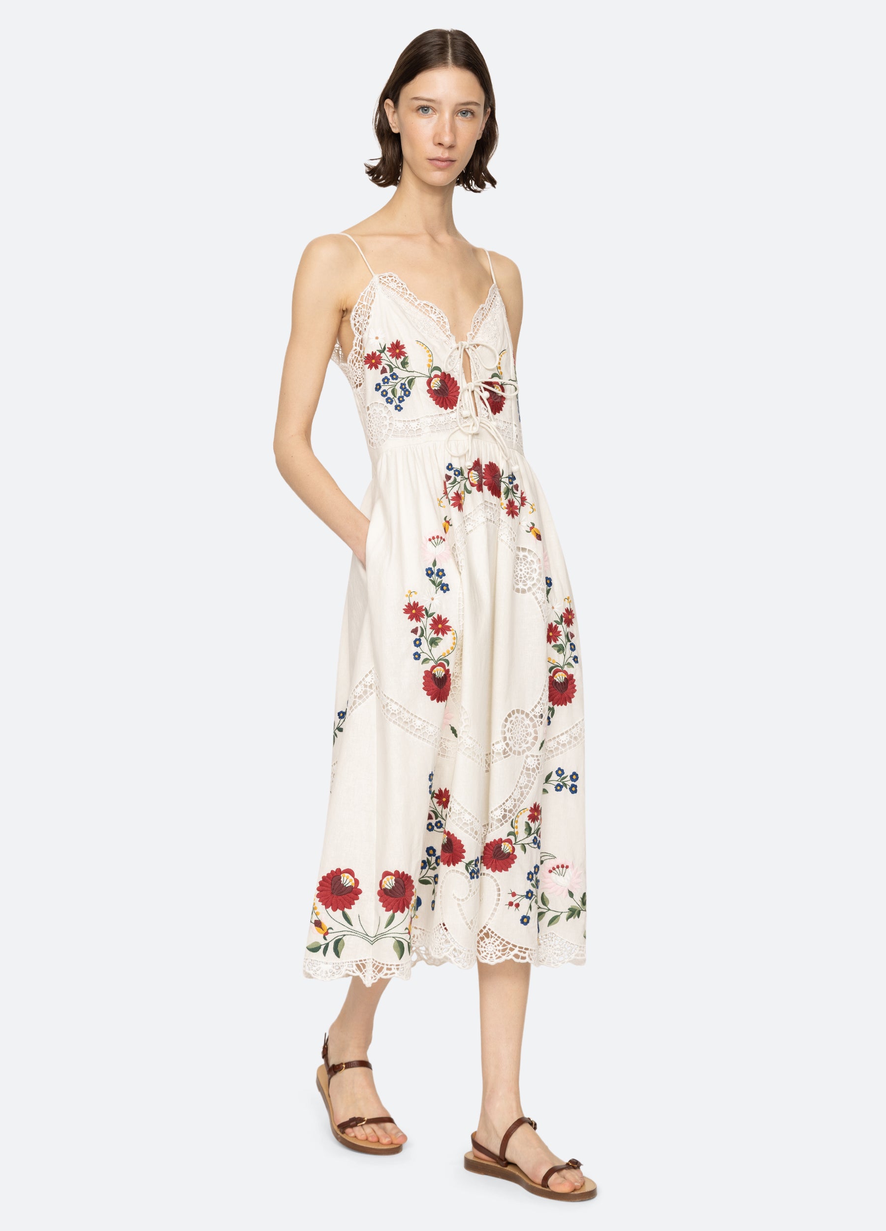 Celia Slip Dress – Sea, New York