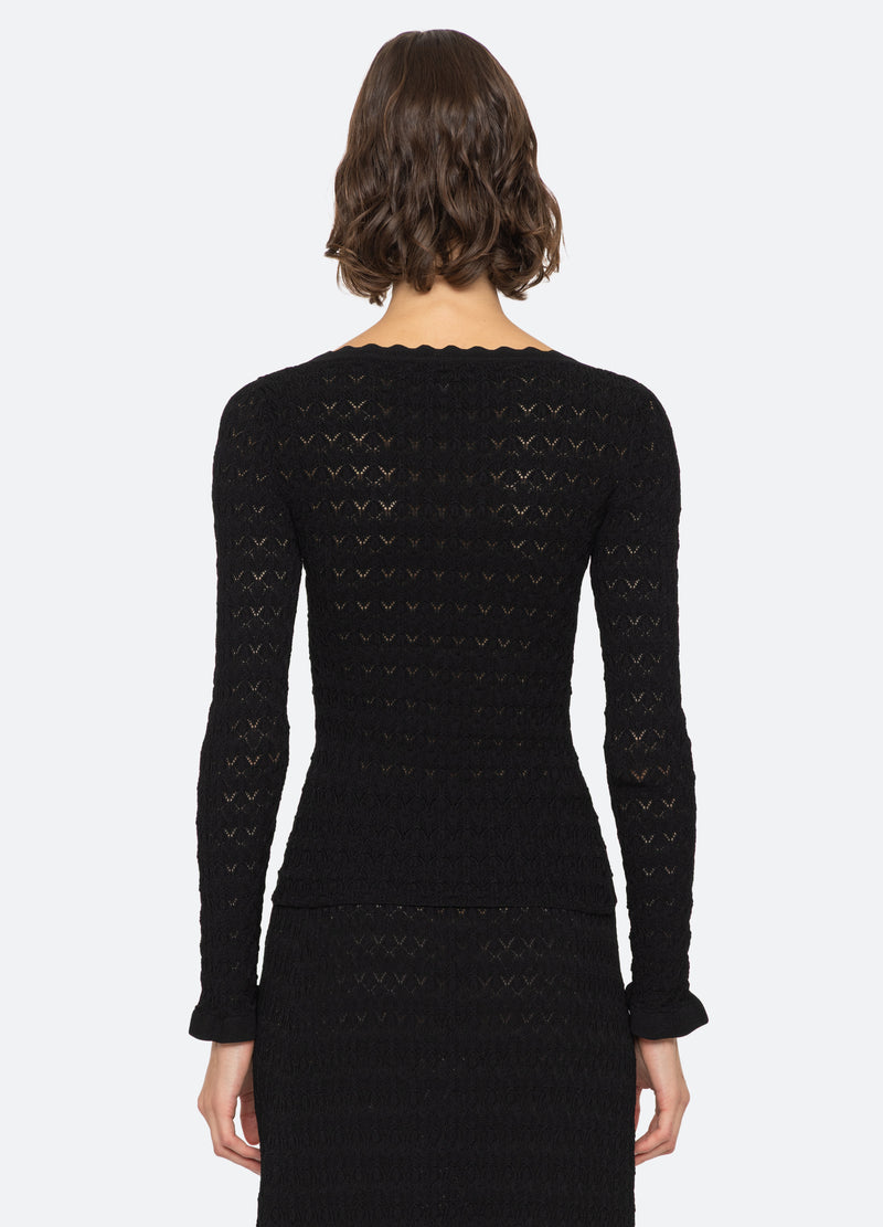 black-rue l/s top-back view - 2