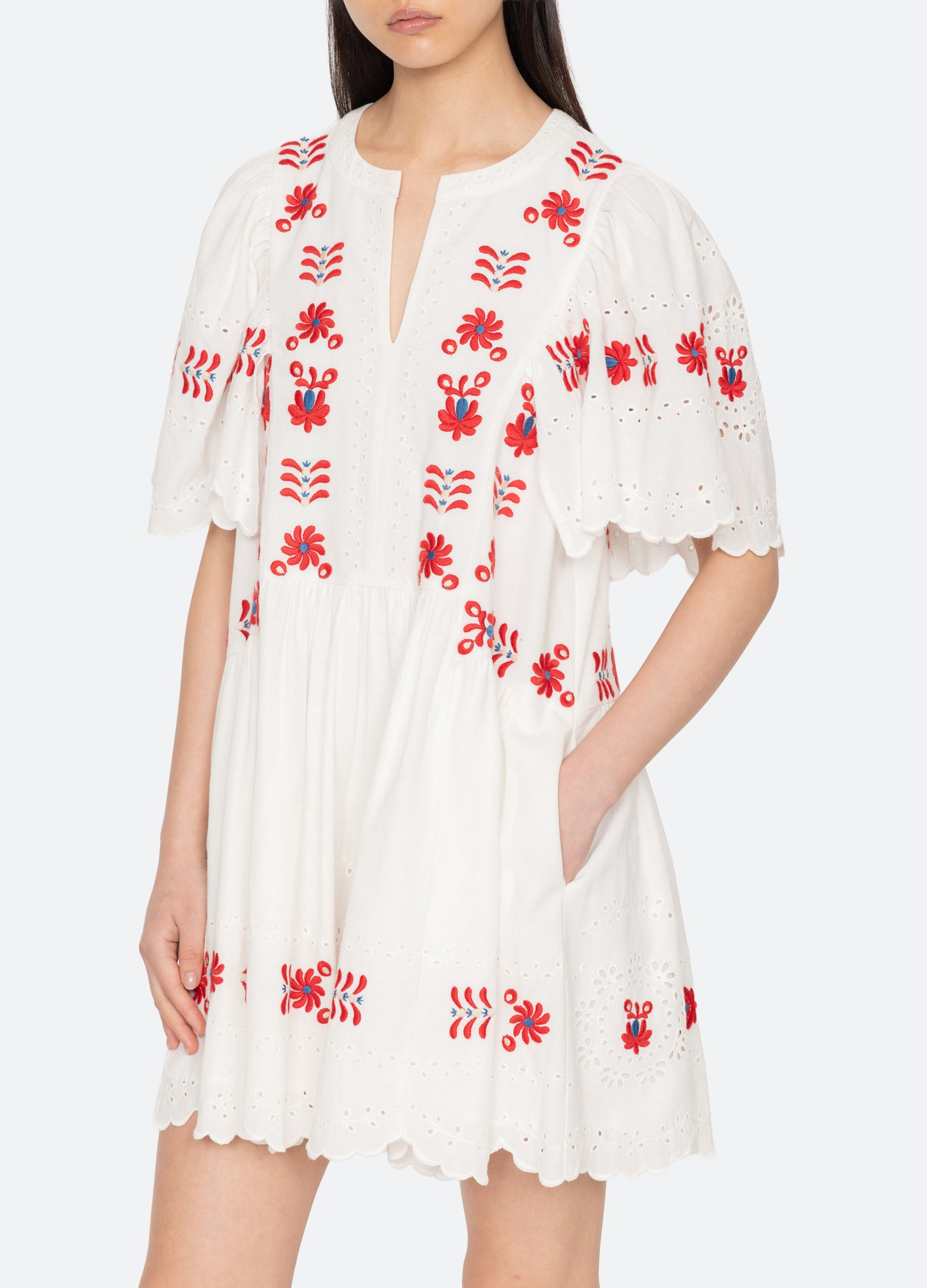 Catharina Mini Dress – Sea, New York