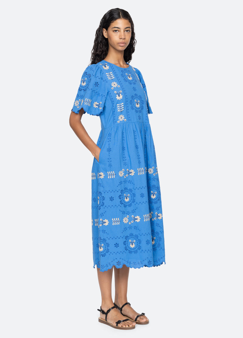 Catharina S/S Dress XS / Blue | Women