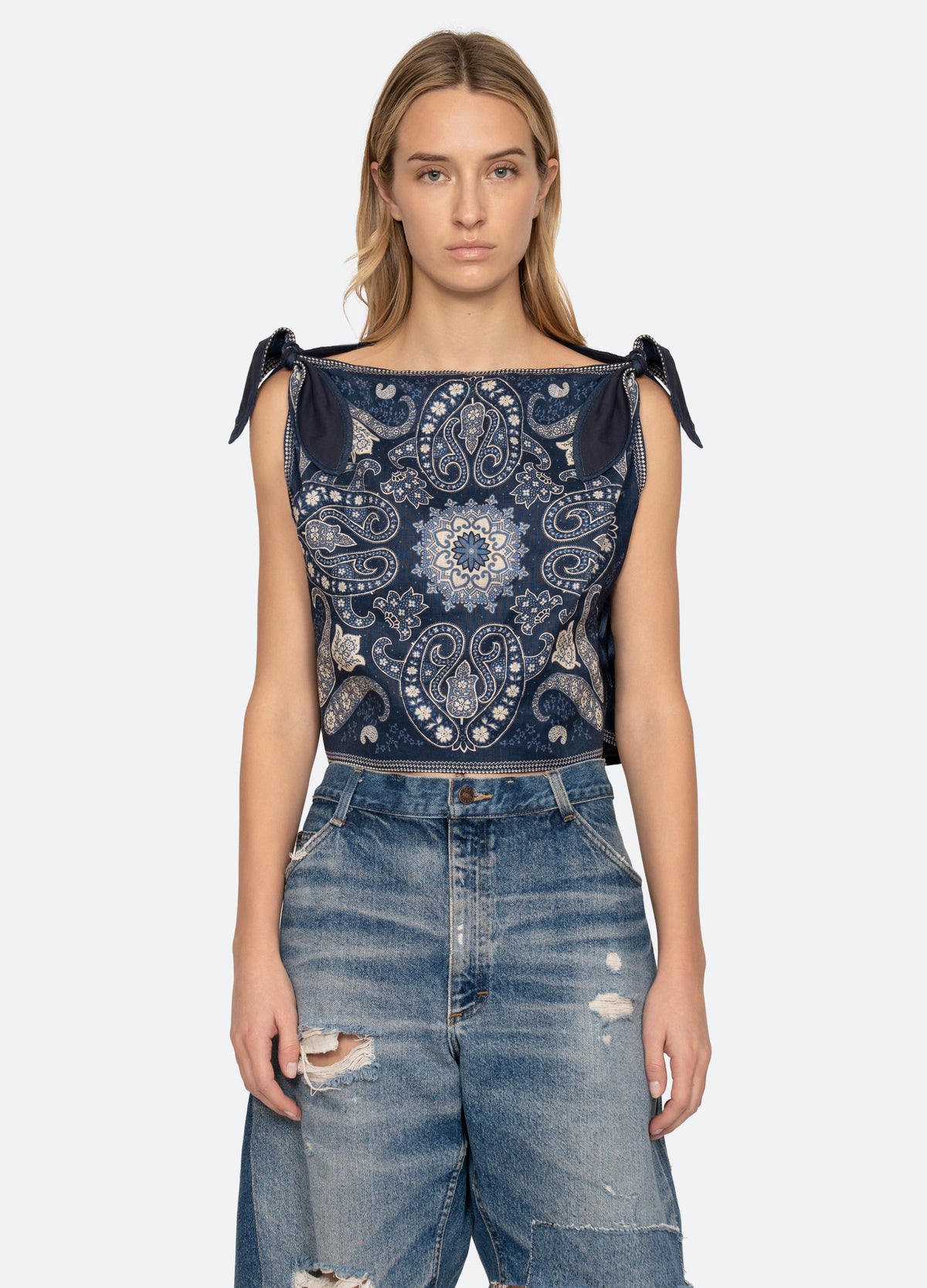 navy-emelina top-front view 2 - 5