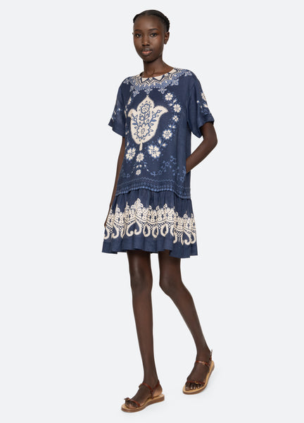 Apolina Emeline sundress 2-3y ワンピース Emelina S/S Dress – Sea, New York
