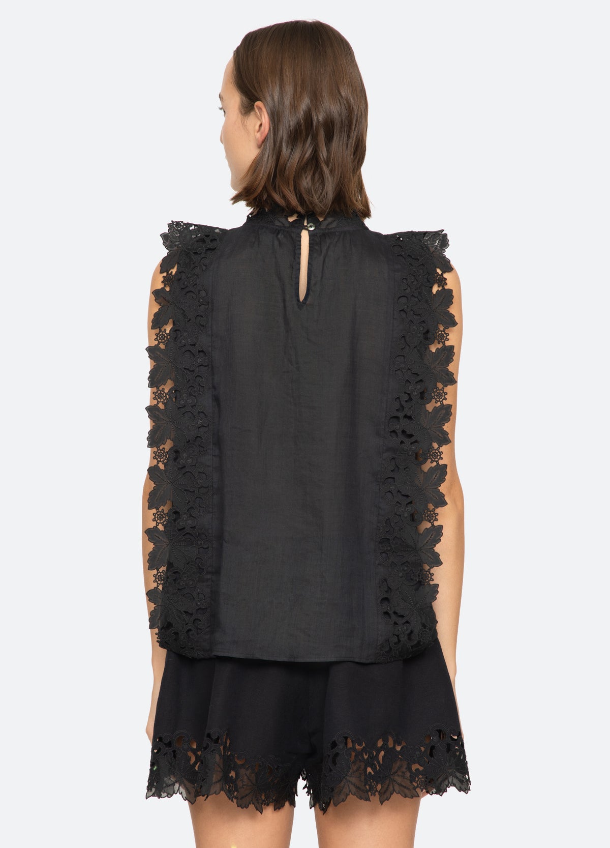 black-eleannora top-back view - 2
