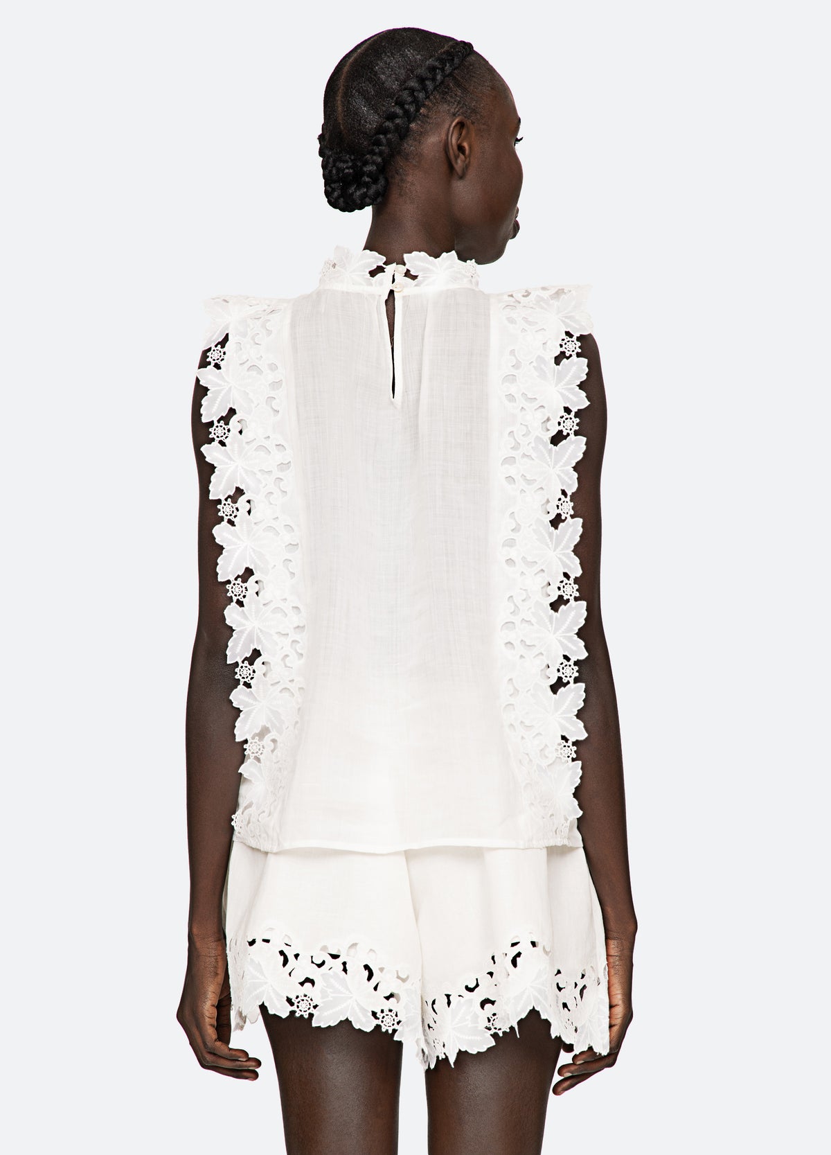 white-eleannora top-back view - 9