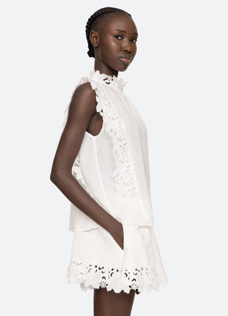 white-eleannora top-side view - 10