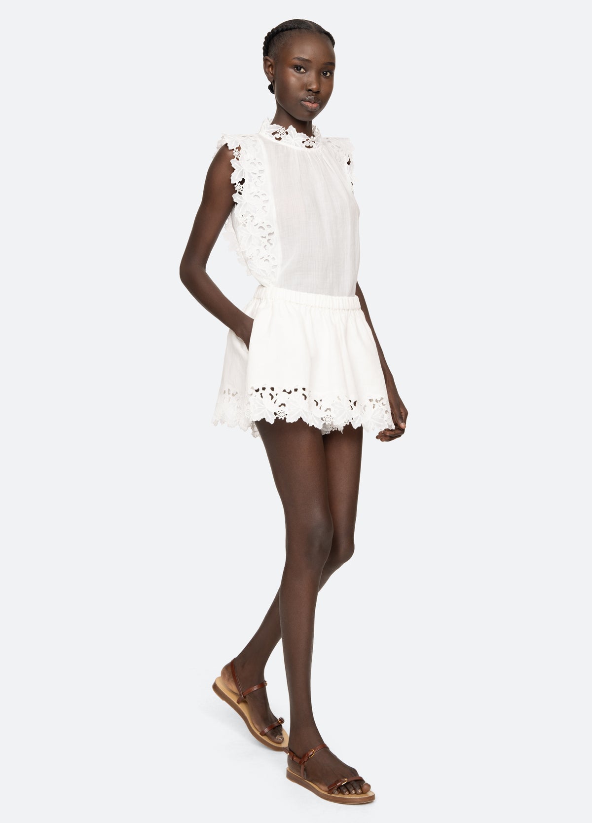 white-eleannora top-full body view - 14