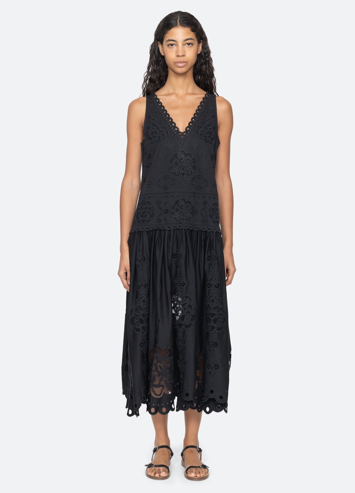 black-gardener dress-front view 2 - 6