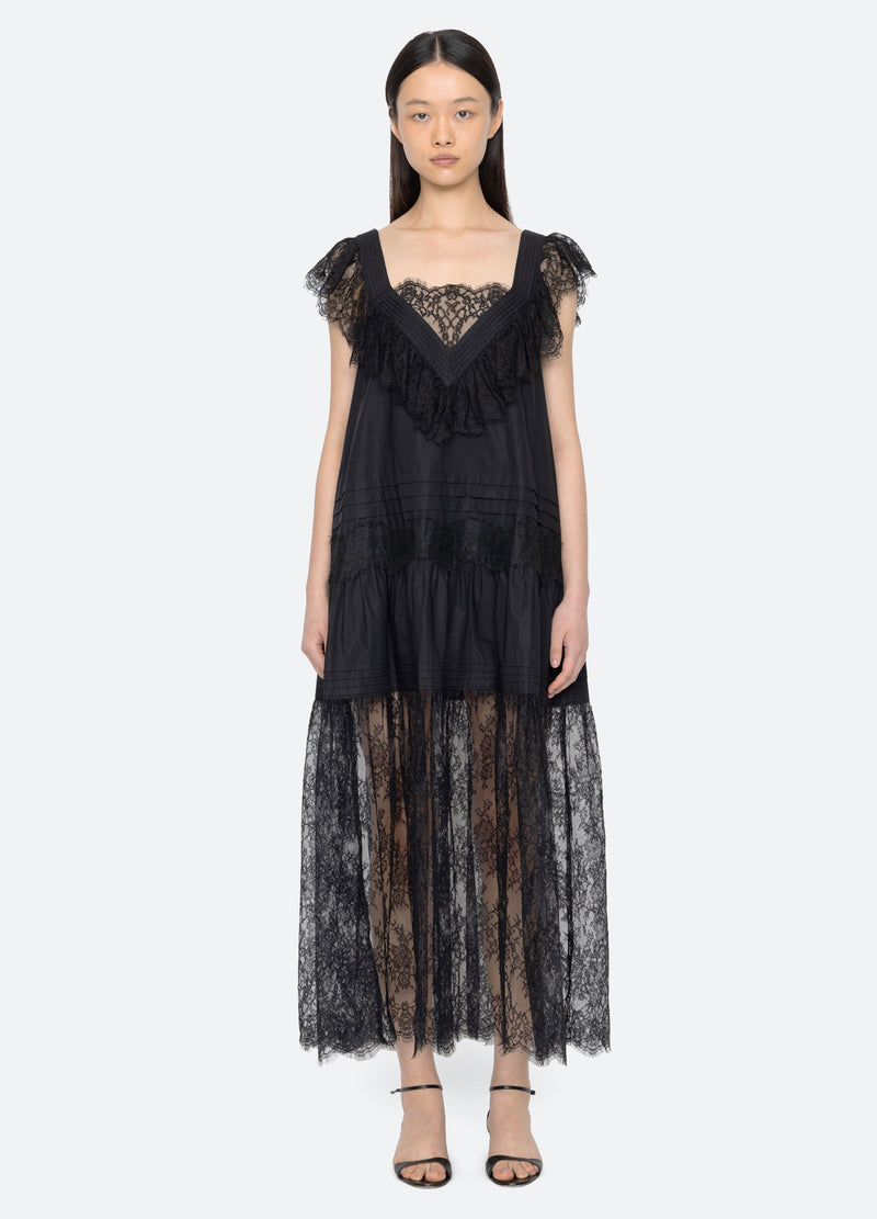 black-hilda dress-front view - 13