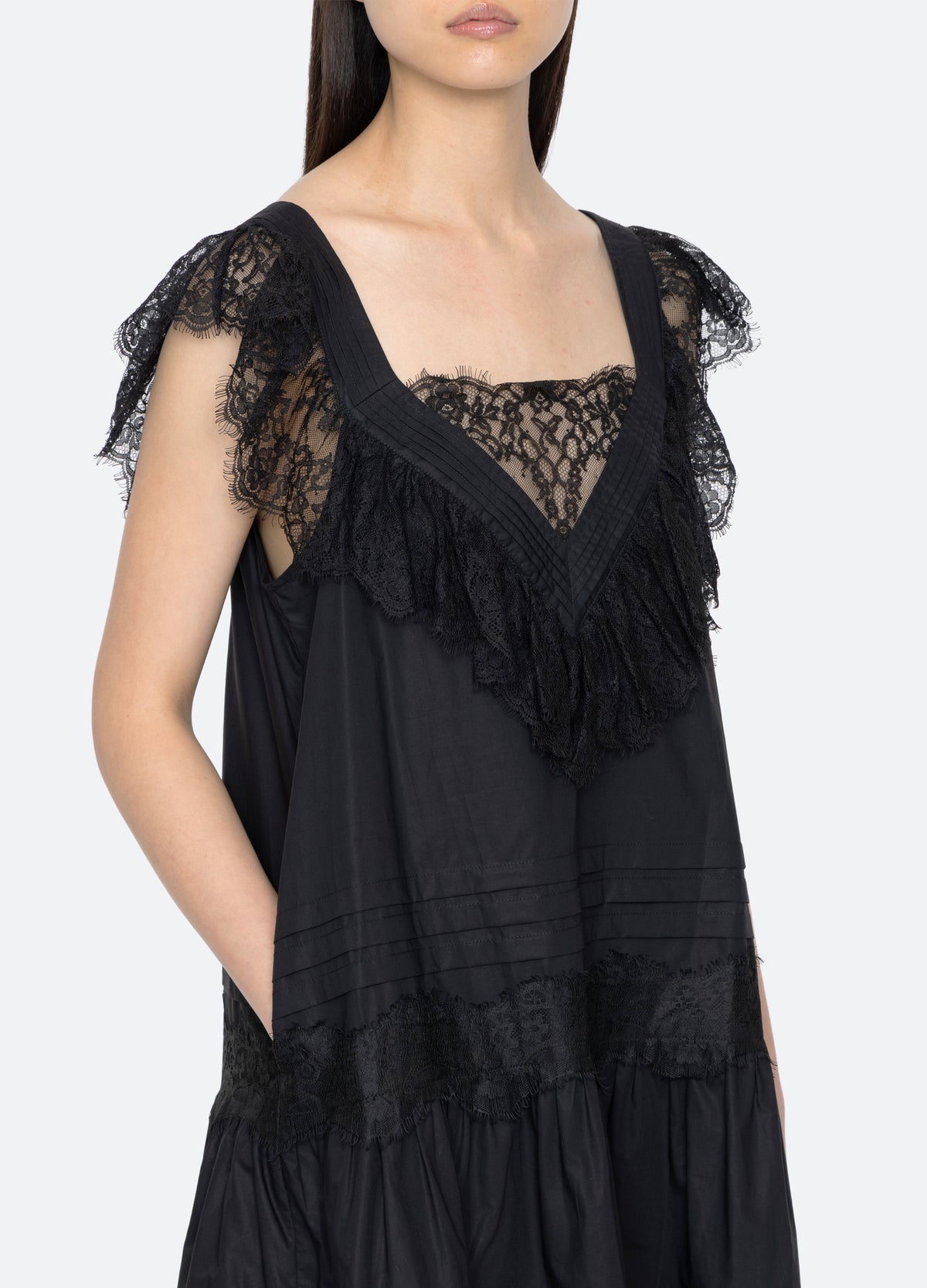 black-hilda dress-detail view - 14