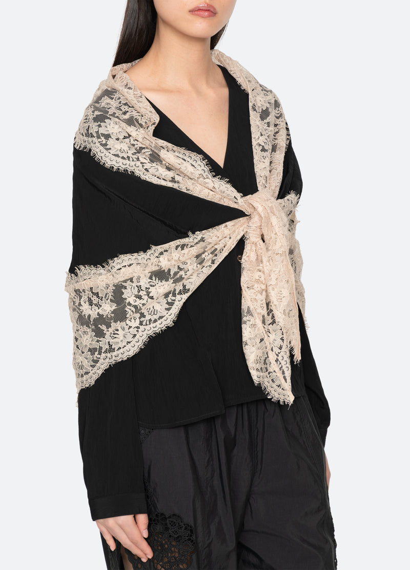black-lisette blouse-detail view - 7