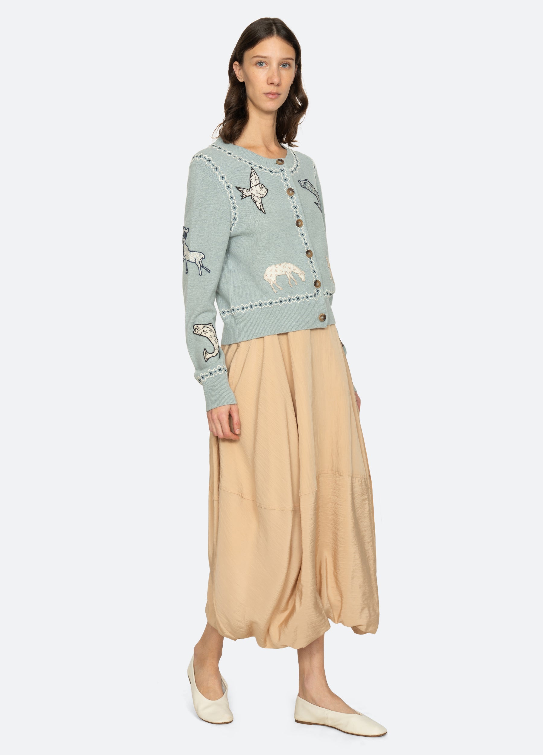 Lisette Skirt – Sea, New York