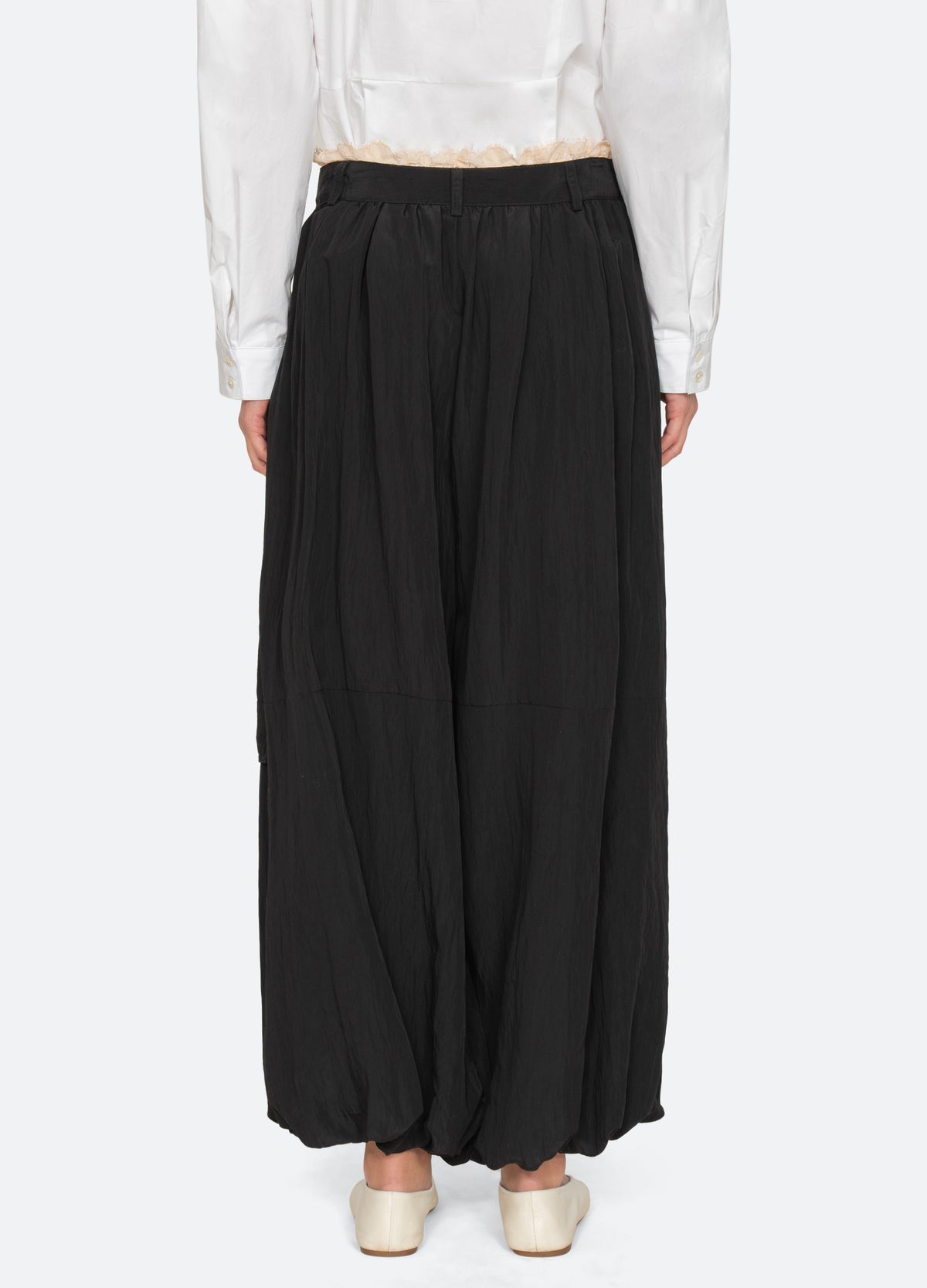 black-lisette pants-back view - 4