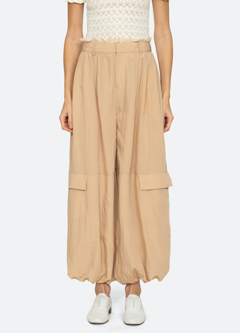 khaki-lisette pants-front view - 9