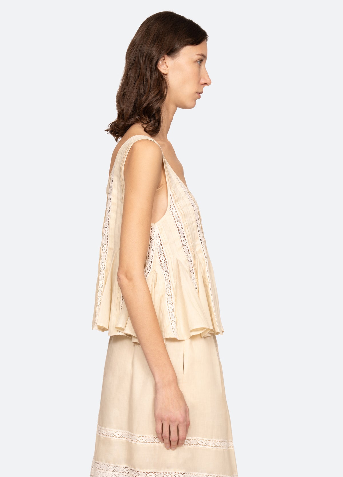 cream-pippa top-side view - 3