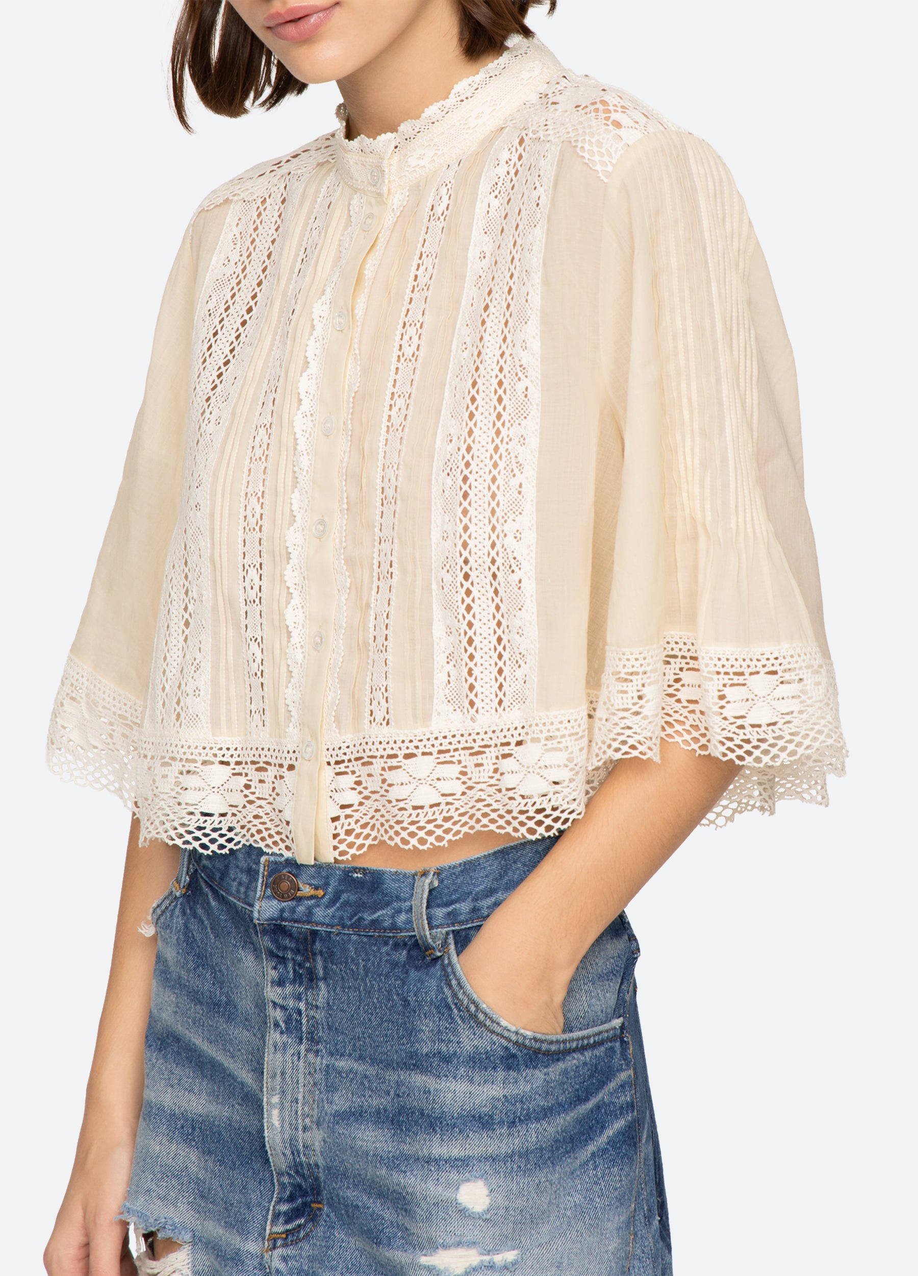 Pippa S/S Top – Sea, New York