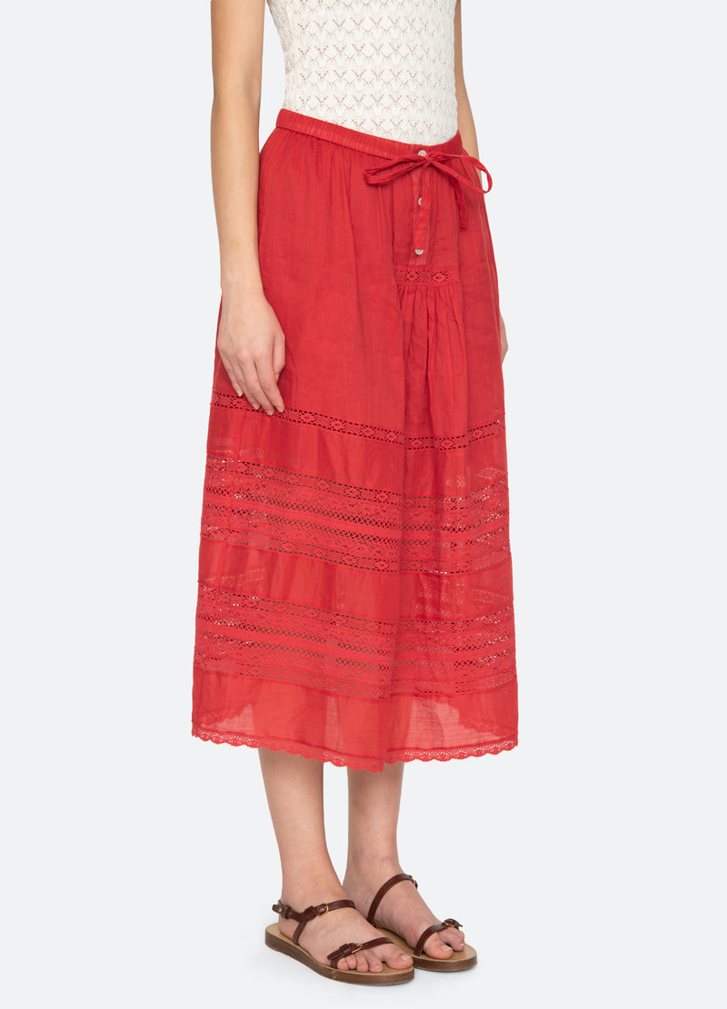 red-pippa skirt-three quarter view - 11