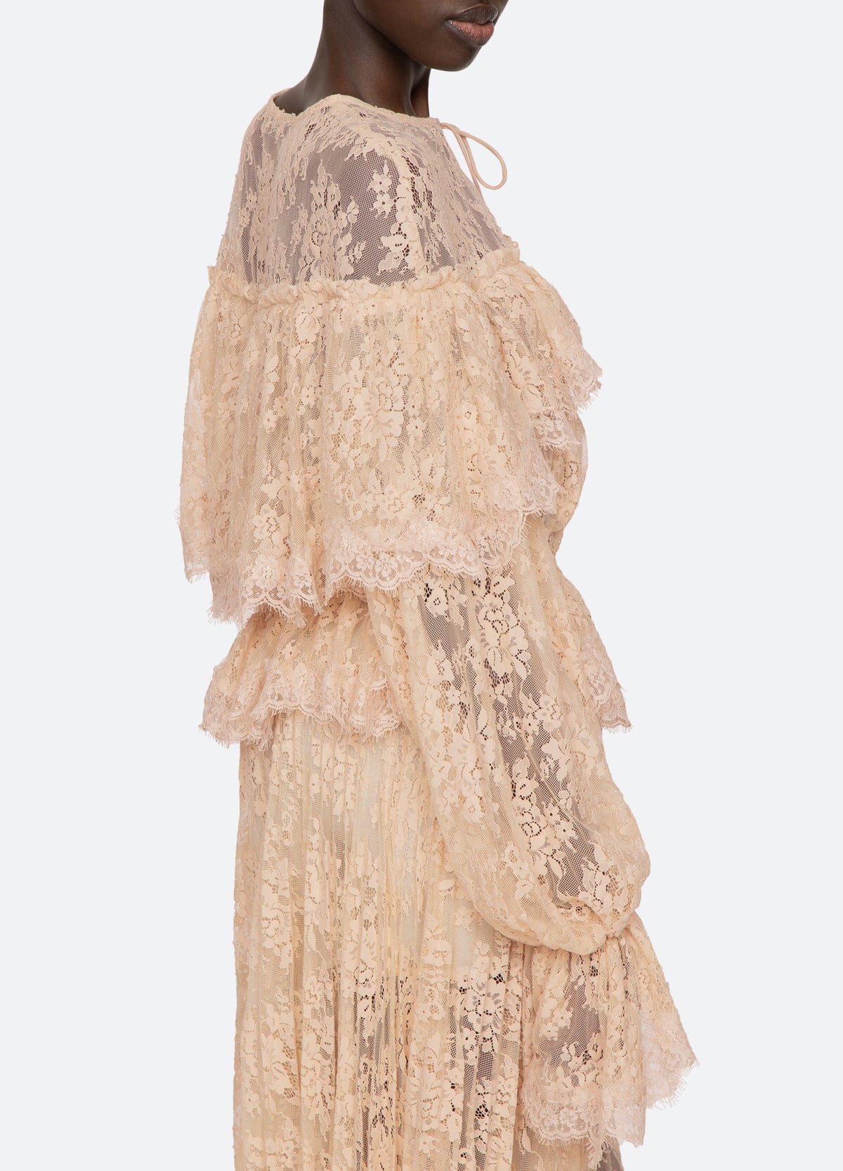 khaki-sharleen l/s top-detail view - 5