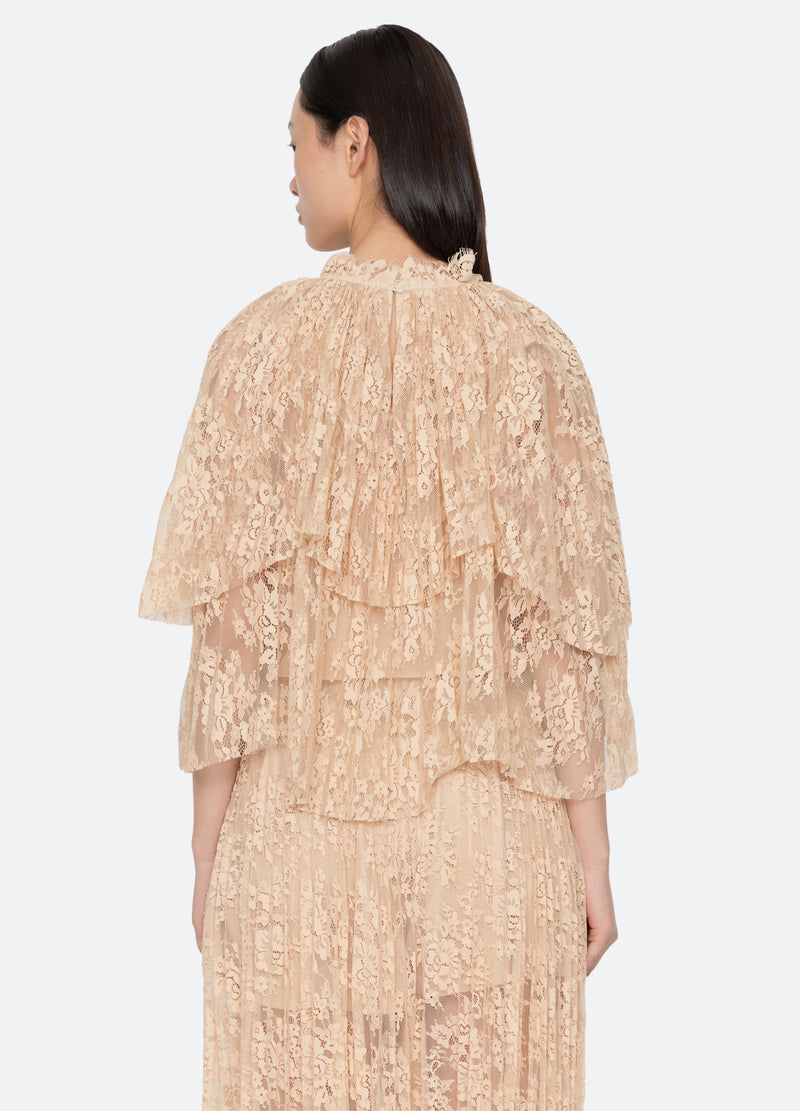 khaki-sharleen top-back view - 3