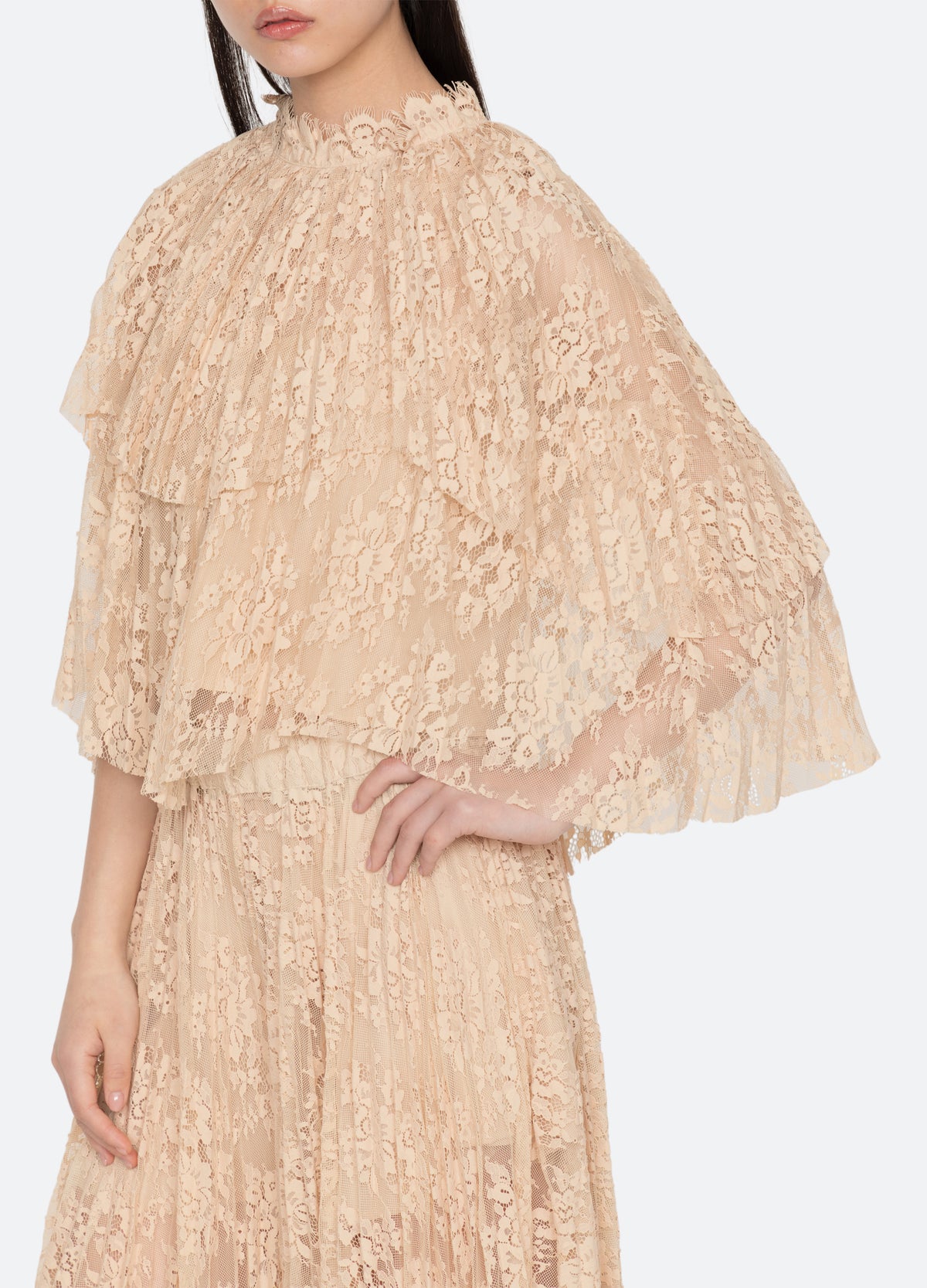 khaki-sharleen top-detail view - 6