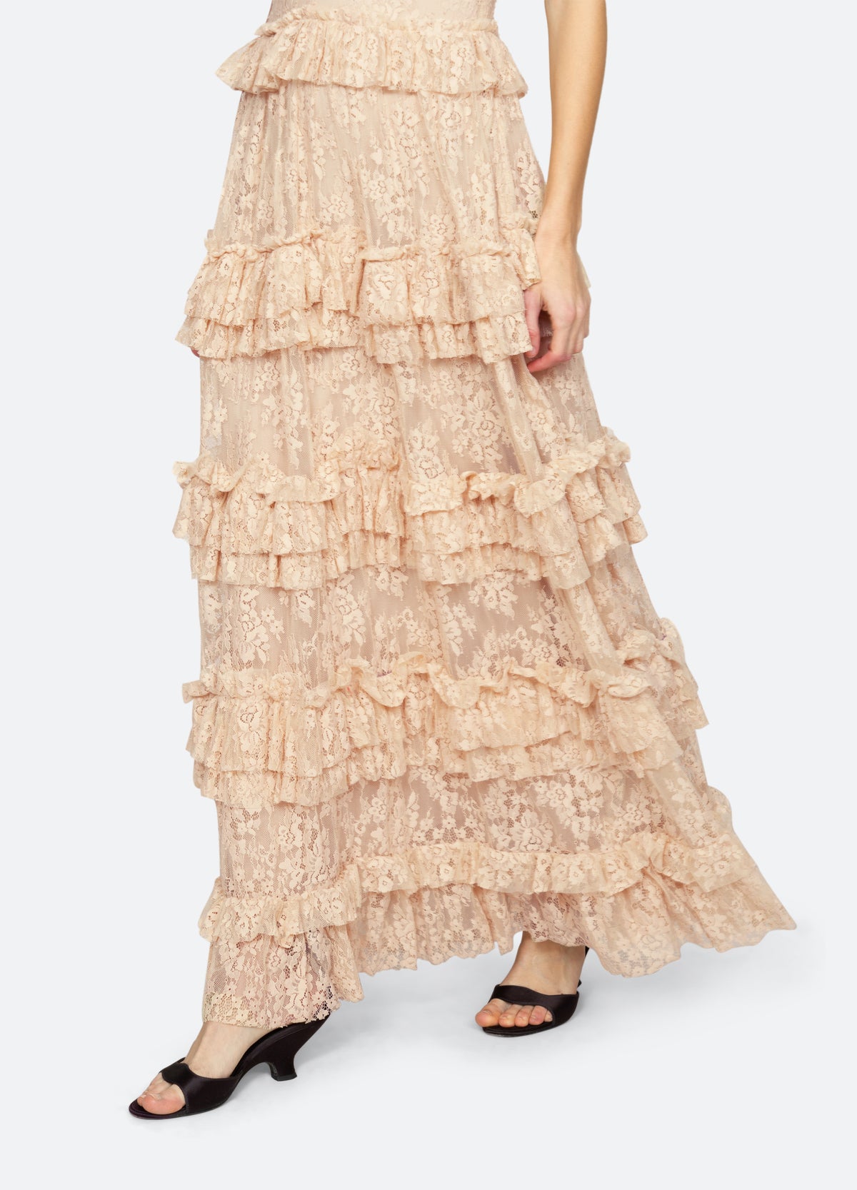 khaki-sharleen dress-detail view 2 - 18