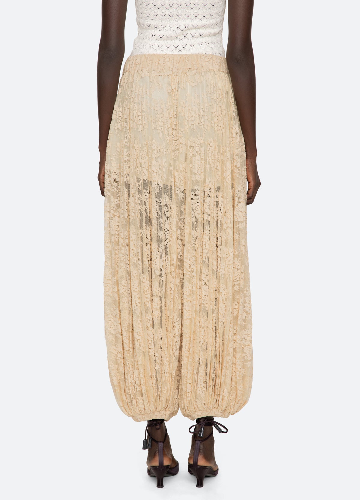 khaki-sharleen pants-back view - 3