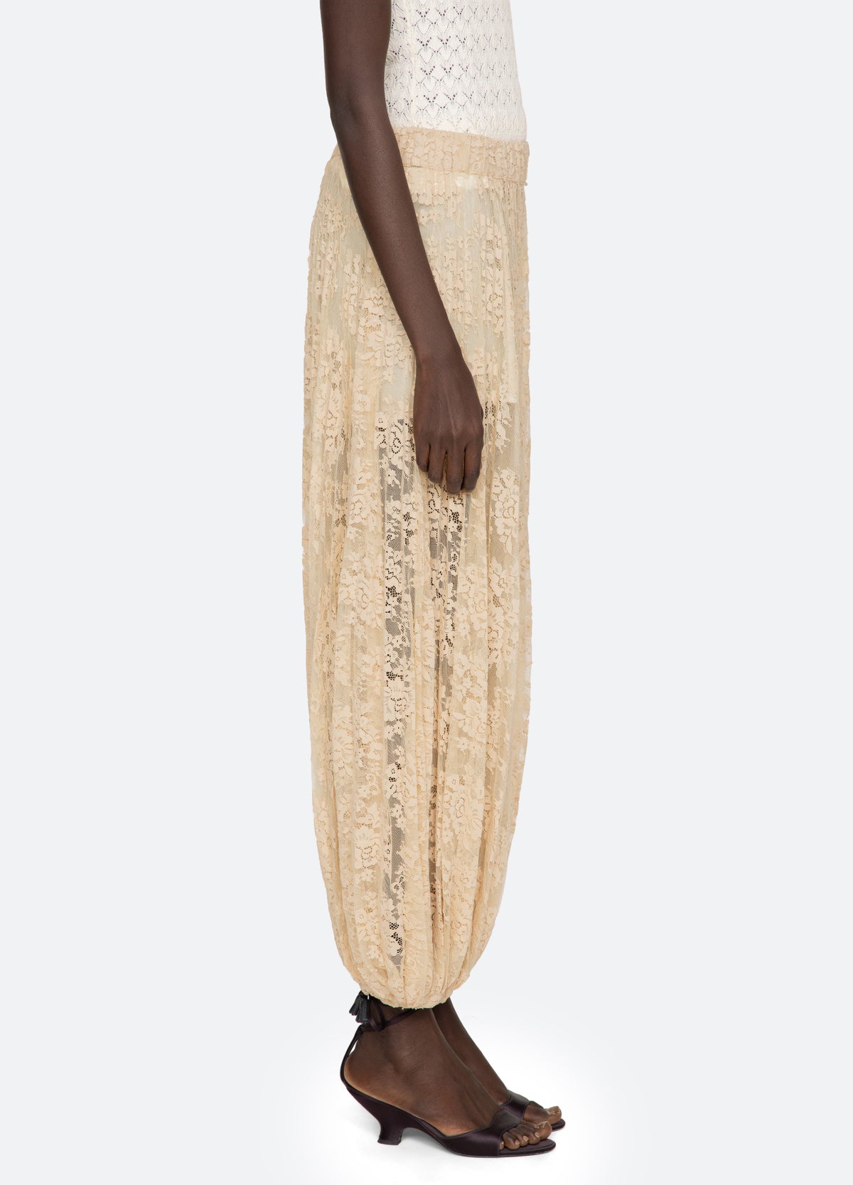 khaki-sharleen pants-side view - 4