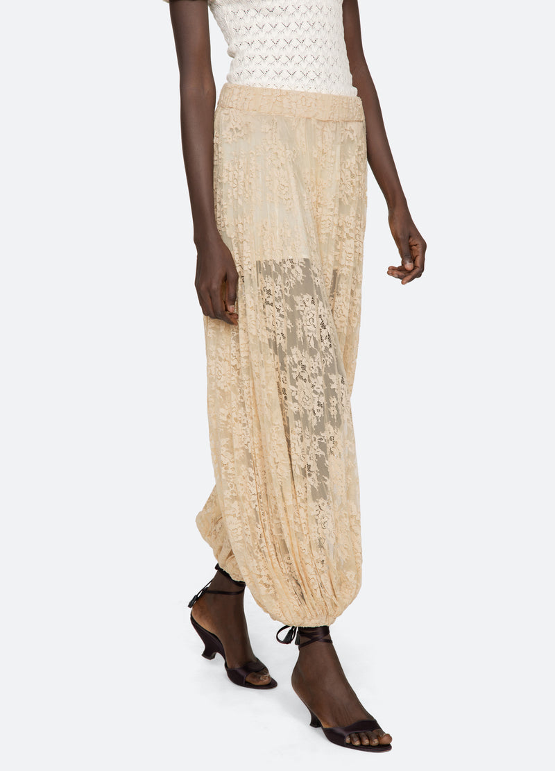 khaki-sharleen pants-walking view - 6