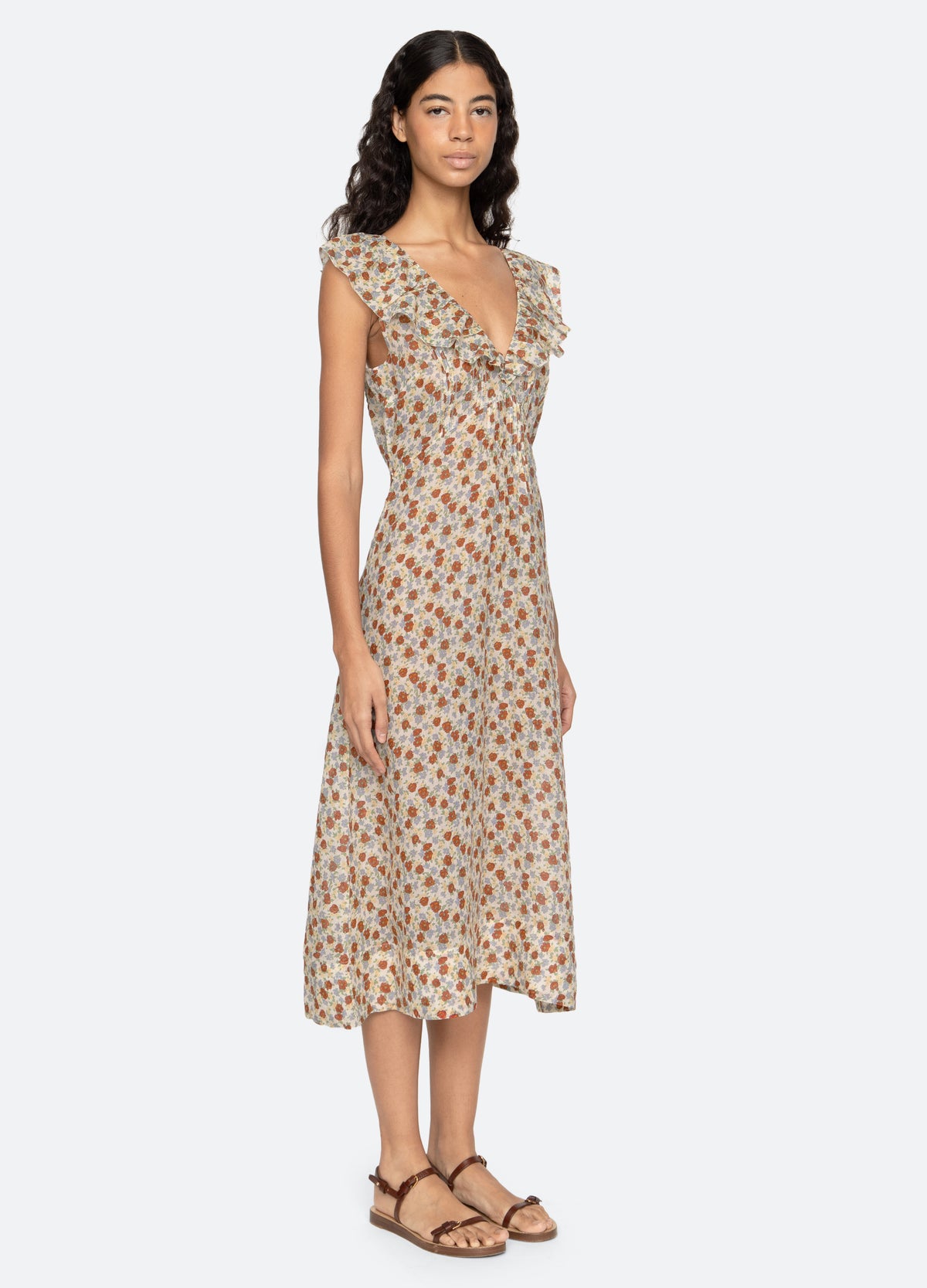 multi-viera dress-three quarter view - 4