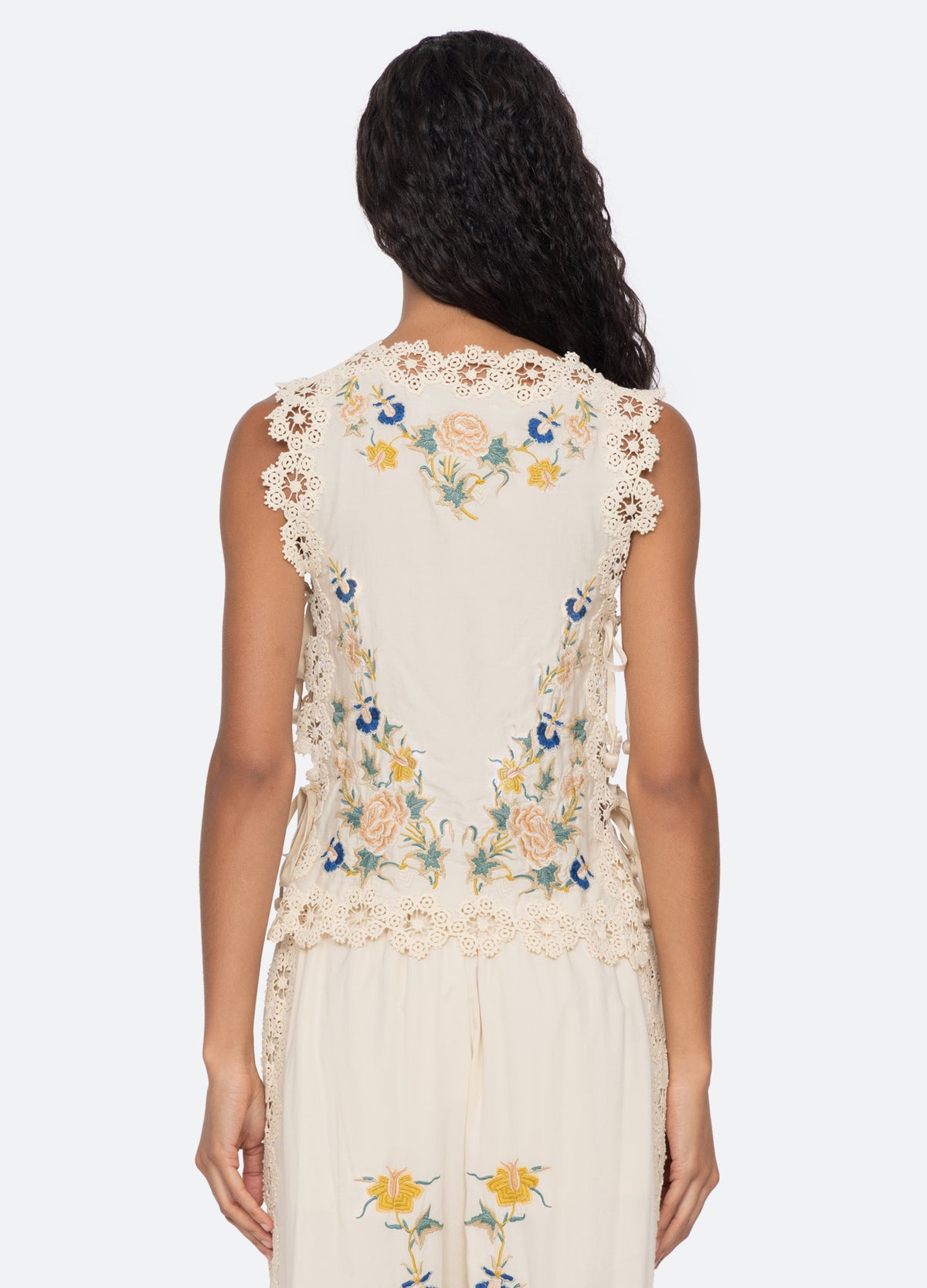 cream-adonna top-back view - 4