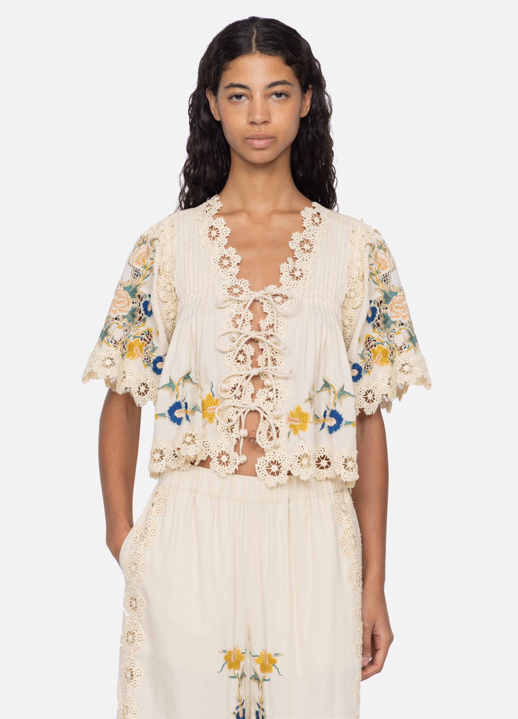 Adonna S/S Top – Sea, New York