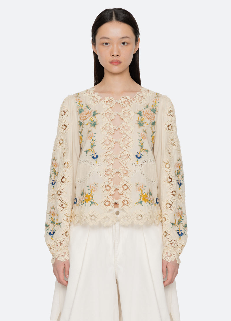 cream-adonna l/s top-front view 2 - 6