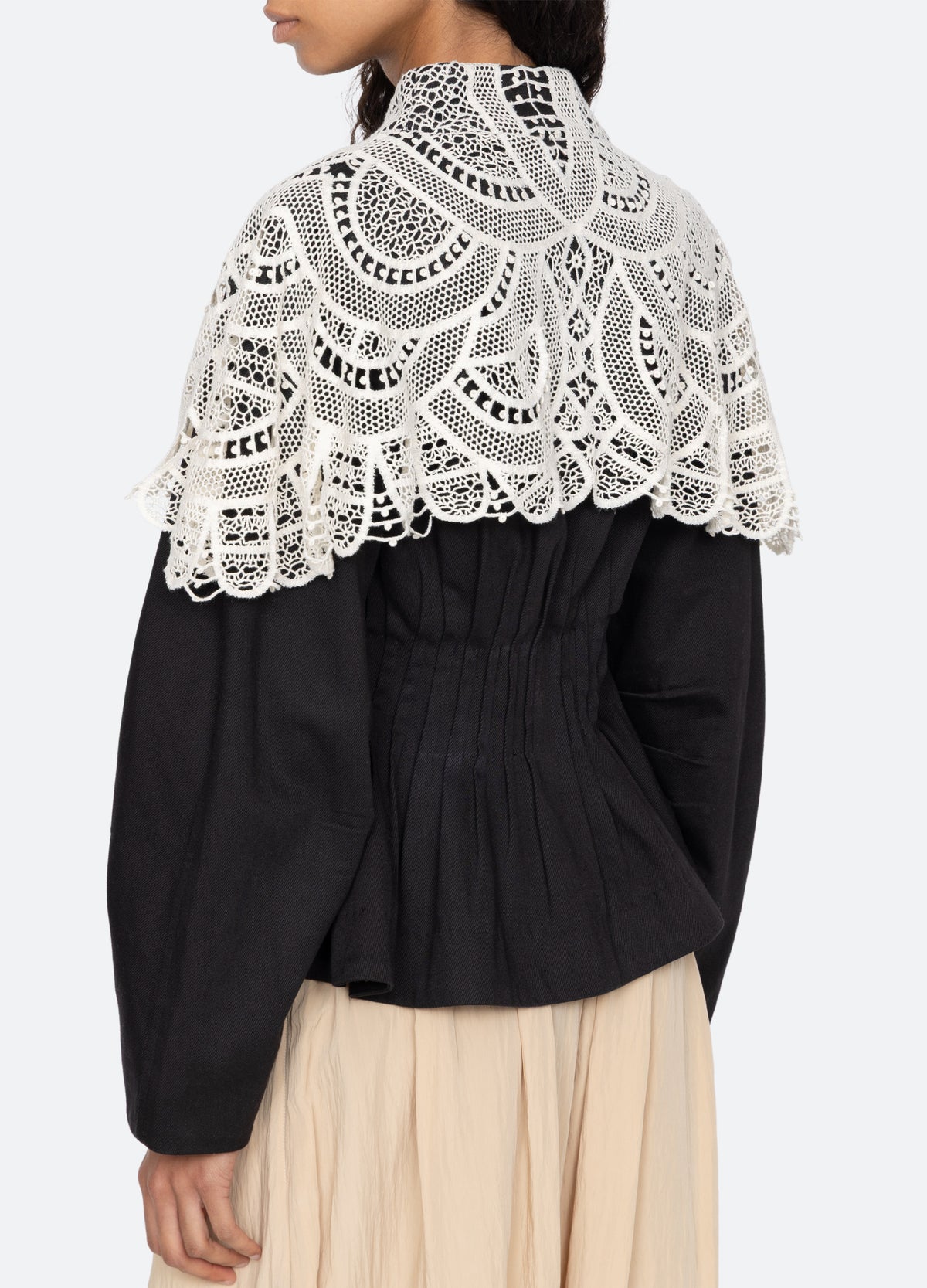 black-alina jacket-detail view 2 - 9
